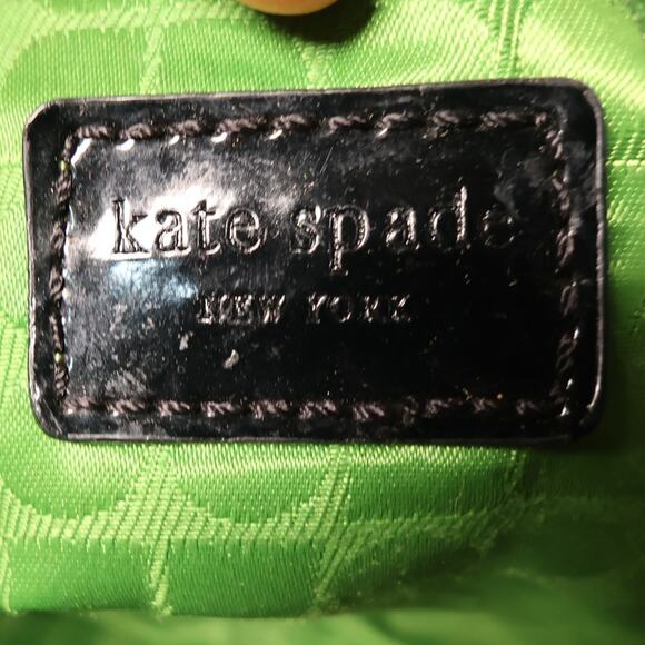 Kate Spade NY Stevie Shoulder Bag Woven Stripe Patent Leather REFURBISHED - Picture 5 of 16